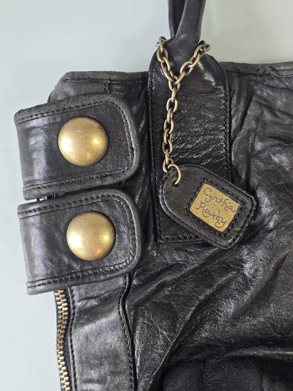 Cynthia Rowley Soft Lamb Leather Hobo Tote